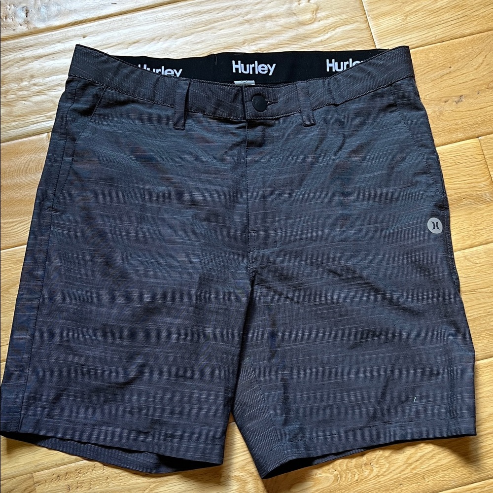 Hurley Men's Charcoal Hybrid Shorts